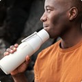 LARQ BFDGW074A bidon Codzienne użytkowanie, Fitness, Wędrówki 670 ml Stal nierdzewna Biały - 2967998