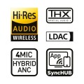 Słuchawki dla graczy Hyperpunk 3 Wireless bezprzewodowe białe - 2988255