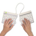 Klawiatura R-Go Tastatur Split Break US-Layout Bluetooth weiĂź - 2987087