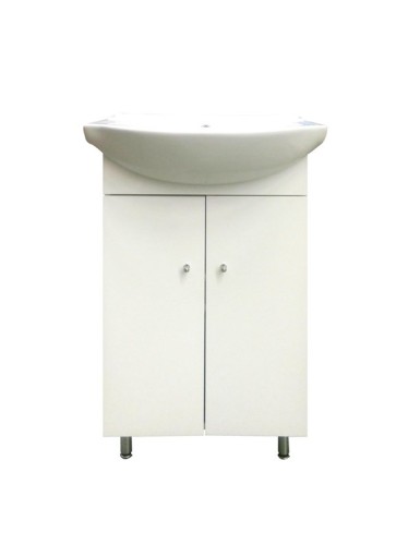 MYKONOS 50 SET WHITE WASHBASIN/CABINET - 3014248