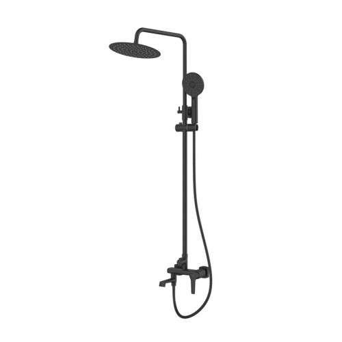 SHOWER COLUMN FIRA W/SHOWER-BATH MIXBLK - 2967574