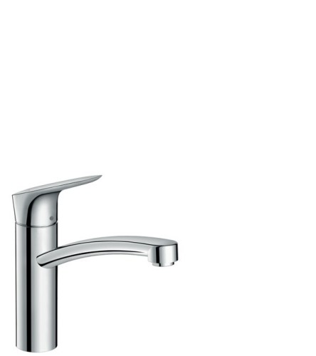Bateria kuchenna HG Logis 160 kokken - kokkenarmatur m/svingtud, krom - 2967676