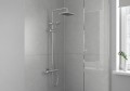 Hansgrohe Showerpipe 230 system prysznicowy 2 głowic(e) Ściana Czarny - 2967690