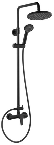 SET SHOWER WITH MIXER RENNTO BTR7U BLACK - 2967662
