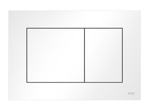 TECENOW TOILET PUSH PLATE WHITE - 2967654