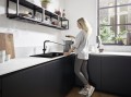 Bateria kuchenna hansgrohe Talis M54 kokkenarmatur 270 1jet med udtak, mat sort - 3014251