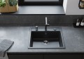 Bateria kuchenna hansgrohe Talis M54 kokkenarmatur 270 1jet med udtak, mat sort - 3014253