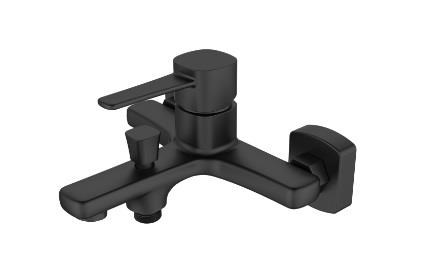 BATH MIXER GLAMOUR INVENA TREND BLACK - 2967736