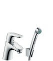 Bateria Hansgrohe Focus E2 z czarnymi włosami, barwy - 2967755
