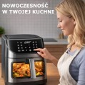 Extralink AIR FRYER FRYTKOWNICA BEZTLUSZCZOWA 8L 1800W 200 STOPNI - 3000745