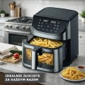 Extralink AIR FRYER FRYTKOWNICA BEZTLUSZCZOWA 8L 1800W 200 STOPNI - 3000747