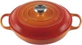 Garnek okrągły Le Creuset Gourmet Professional 30cm piekarnik czerwony - 2995644