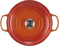 Garnek okrągły Le Creuset Gourmet Professional 30cm piekarnik czerwony - 2995646