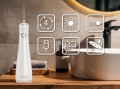 ELDOM IRYGATOR RY200B 230 ML AKUMULATOROWY,BIAŁY, CZAS PRACY 60 MIN. CZAS ŁADOWANIA OK. 6 H, IPX7, ETUI PODRÓŻNE, PRZEWÓD USB - 2995687