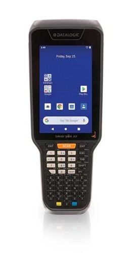 Datalogic Skorpio X5 - Terminal akwizycji danych - wytrzymały - Android 10 - 32GB - 10,9 cm (4,3") Kolorowy TFT (800 x 480) - Kamera tylna - Czytnik kodów kreskowych - (imager 2D) - Host USB - Gniazdo - 2970575