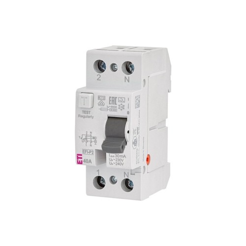 RELAY CURR LEAK 2P 40 A 30 MA EFI-P2 A - 3001739