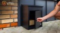Skrzynka paczkomatowa Extralink LockStar 44x34x55cm stalowa skrzynia na paczki - 3001767
