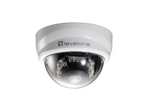 LevelOne FCS-3101 - Sieciowa kamera bezpieczeństwa - Pan/Tilt - Kolor (dzień i noc) - 2 MP - 1920 x 1080 - Stała ogniskowa - Audio - LAN 10/100 - MPEG-4, AVI, MJPEG, 3GPP, H.264 - DC 12V / AC 24V / Po
