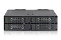 Płyta montażowa IcyDock 4x6.3cm SATAI-III w 1x5.25" HDD/SSD bk - 2973506