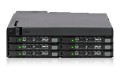 Płyta montażowa IcyDock 6x6,3cm SATAI-III w 1x5,25" HDD/SSD sw sprzedaży detalicznej - 2973514