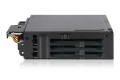 Płyta montażowa IcyDock 6x6,3cm SATAI-III w 1x5,25" HDD/SSD sw sprzedaży detalicznej - 2973516