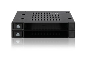Płyta montażowa IcyDock 2x6,3cm SATAI-III/SSD/SAS MB522SP-B