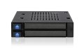 Płyta montażowa IcyDock 2x6,3cm SATAI-III/SSD/SAS MB522SP-B - 3008601