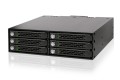 Płyta montażowa IcyDock 6x6.3cm SATAI-III w 1x5.25" SSD do 9.5 KEY - 3008610