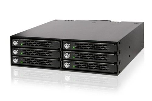 Płyta montażowa IcyDock 6x6.3cm SATAI-III w 1x5.25" SSD do 9.5 KEY - 3008610