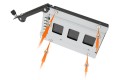We-Ra. IcyDock z miejscem na 2 dyski: 2x6,3cm SATAI-III/SAS HDD&SSD w kolorze, 1x3,5" Metal - 2973588
