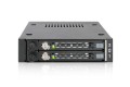 We-Ra. IcyDock z miejscem na 2 dyski: 2x6,3cm SATAI-III/SAS HDD&SSD w kolorze, 1x3,5" Metal - 2973594