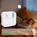 QOLTEC CZUJNIK TLENKU WĘGLA (CZADU) Z BATERIĄ | DETEKTOR CO | ALARM 85DB | LED - 3002371