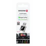 Adapter Swissten CarLink (Apple CARPLAY/ANDROID AUTO) / Bluetooth / USB-A/C - 2996826