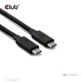 CLUB3D CAC-2501 kabel Thunderbolt 1 m 120 Gbit/s Czarny - 3002450