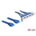 DeLOCK 2 x USB 3.0 19-pin - 4 x USB 3.0-A - 3002442
