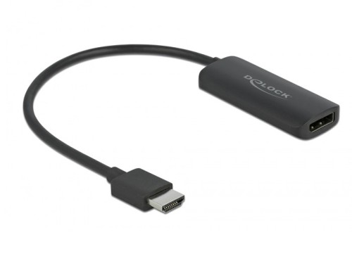 DeLOCK Adapter HDMI-A męski > DisplayPort żeński czarny - 3013643