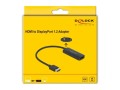 DeLOCK Adapter HDMI-A męski > DisplayPort żeński czarny - 3013642