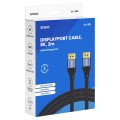 SAVIO KABEL DISPLAYPORT 2.1 2M CL-210 - 2975033