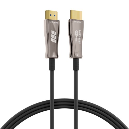 EFB Elektronik HDMI-20-00008 kabel HDMI 20 m HDMI Typu A (Standard) Czarny, Stal nierdzewna - 2975072