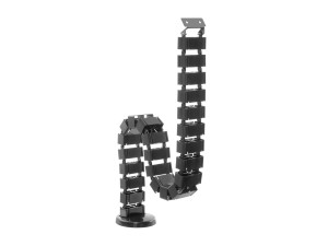 Equip 650808 organizator na kable Podłoga Czarny 1 szt.