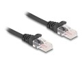 DeLOCK Spiralny kabel RJ45 męski na męski Cat.5e 3 m czarny - 3018636