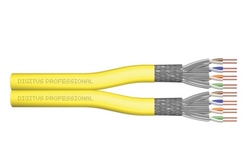 Digitus DK-1744-A-VH-D-5 kabel sieciowy Żółty 500 m Cat7a S/FTP (S-STP) - 2975529