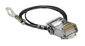 Ubiquiti TOUGHCable Złącze RJ45 z masą / CAT6 / 8p8c / Metalowy ekran / Pozłacane / 1 szt