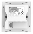 Dwuzakresowy bezprzewodowy punkt dostępowy PoE LevelOne AX1800 Dual-Band Wi-Fi 6 - 1800 Mbps - 574 Mbps - 1201 Mbps - 10,100,1000 Mbps - 2,412 - 2,484 - 5.18 - 5.825 GHz - IEEE 802.11a - IEEE 802.11ac - 2975550