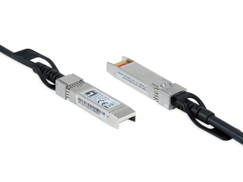 LevelOne DAC-0102 kabel InfiniBand / światłowodowy 2 m SFP+ Czarny - 2975855