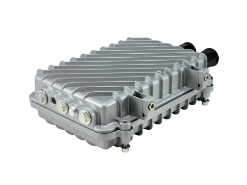 Wzmacniacz sygnału PoE CS LevelOne 2xRJ45 zewnętrzny 100Mbps/IP66 srebrny - 2976070
