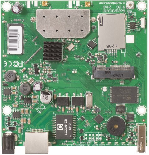 Router MikroTik RouterBOARD RB912UAG-2HPnD, 802.11b/g/n, RouterOS L4, miniPCIe - 2976088