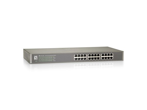 Przełącznik LevelOne FE 24-portowy 19" 100Mbps - 2976380