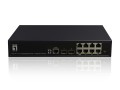 Zarządzalny przełącznik PoE+ LevelOne GB/L2 10-portowy 19" 180 W 1 Gb/s - 2976297