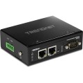 Brama przemysłowa TRENDnet TI-M12 - 100Mb LAN, RS-232, RS-485, Modbus, RS-442 - DC - Możliwość montażu na ścianie / szynie DIN - Zgodny z TAA - 2976476